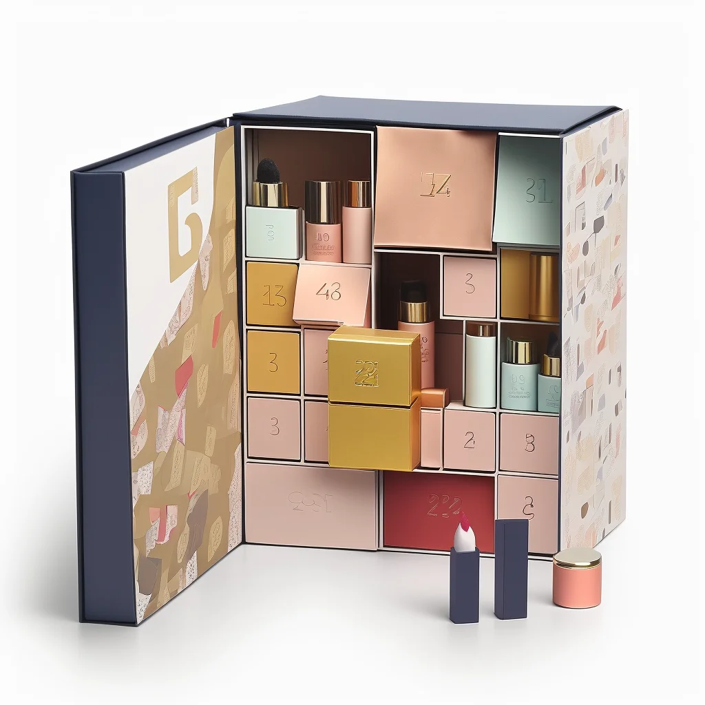 Custom Design Packaging Paper Box - Advent Calendar Box