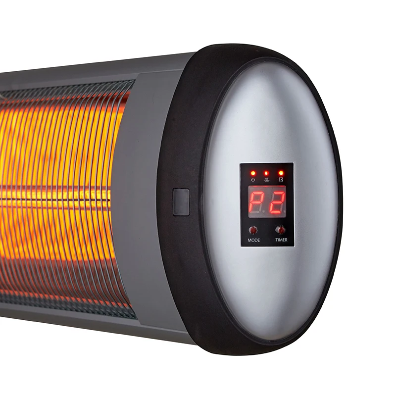 Remote Control Wall Mounting Patio Heater 1500W Outdoor Carbon Infrared Heater for Household