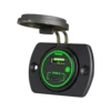 36W USB A + 30W USB C Verde - Botón ON/OFF