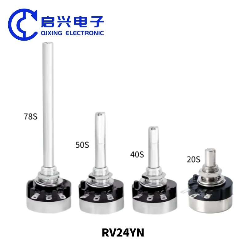 Potentiomètre Rotatif RV24YN 20S B103 10K Ohm - Avec Bouton De Contrôle, Diamètre 40 Mm