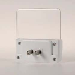 Приглушаемый светодиодный ночник с датчиком фотоэлемента, меняющим цвет, светодиодный ночник с вилкой Стандарта США