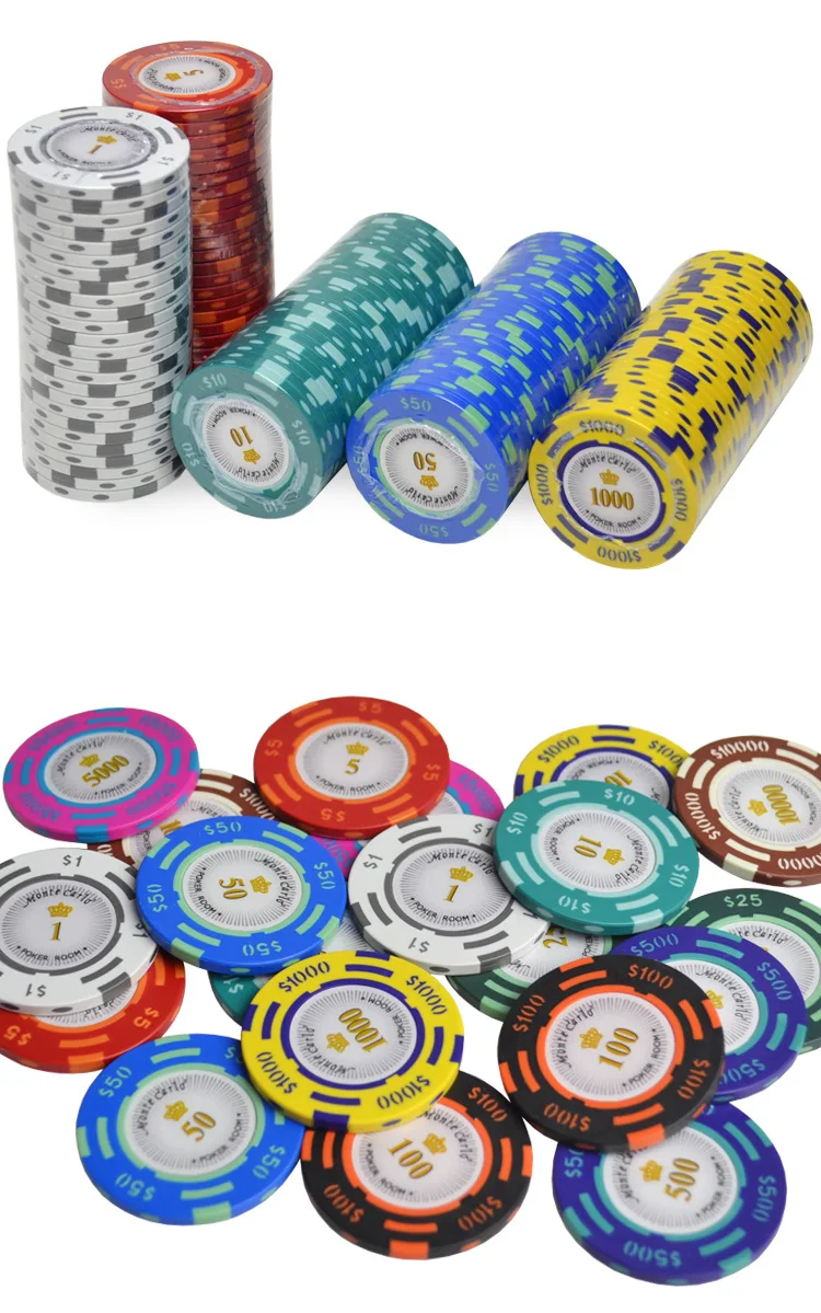 Wholesale Sale Cheap Clay Poker Chips Customized For Casino Tokens Best