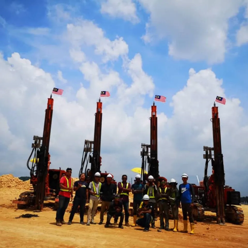 PV Ramming Piling and Pile Post Driver Guardrail Fixing Machine Ramming Piling Machine MZ460Y-3