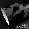 3D fantasma nero