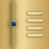 Gold/blue