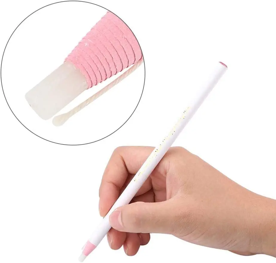 100 Recharges Stylos Marqueurs Tissu Effaçables à Chaleur – Pour Couture, Quilting, Patrons – Noir, Tige Épaisse