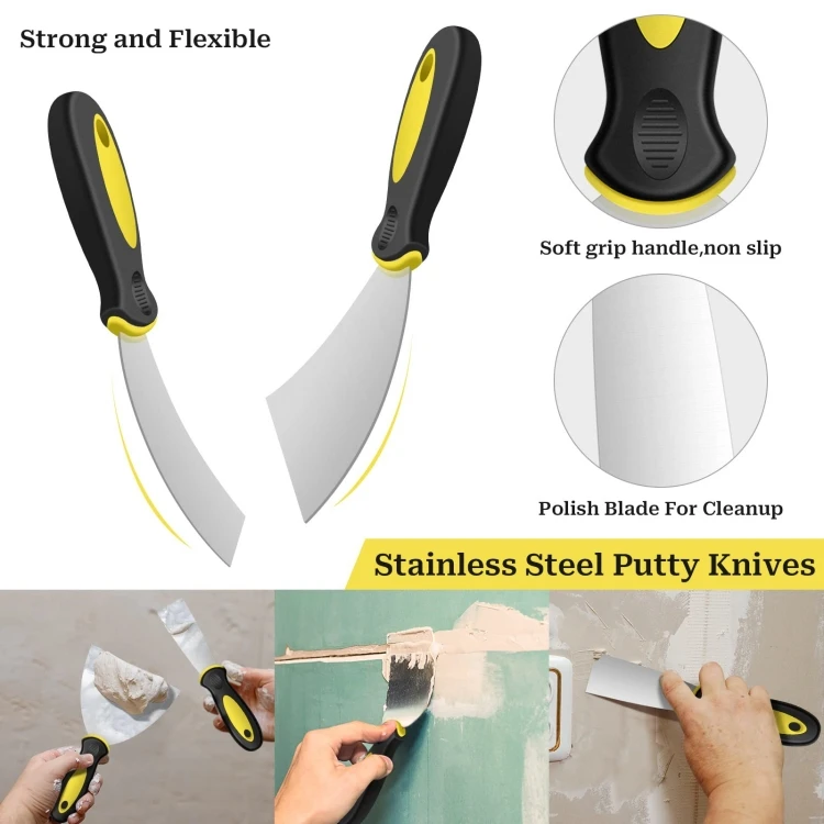 Multifunctional Cleaning Putty Knife Dry Wall Durable Mirror Polish