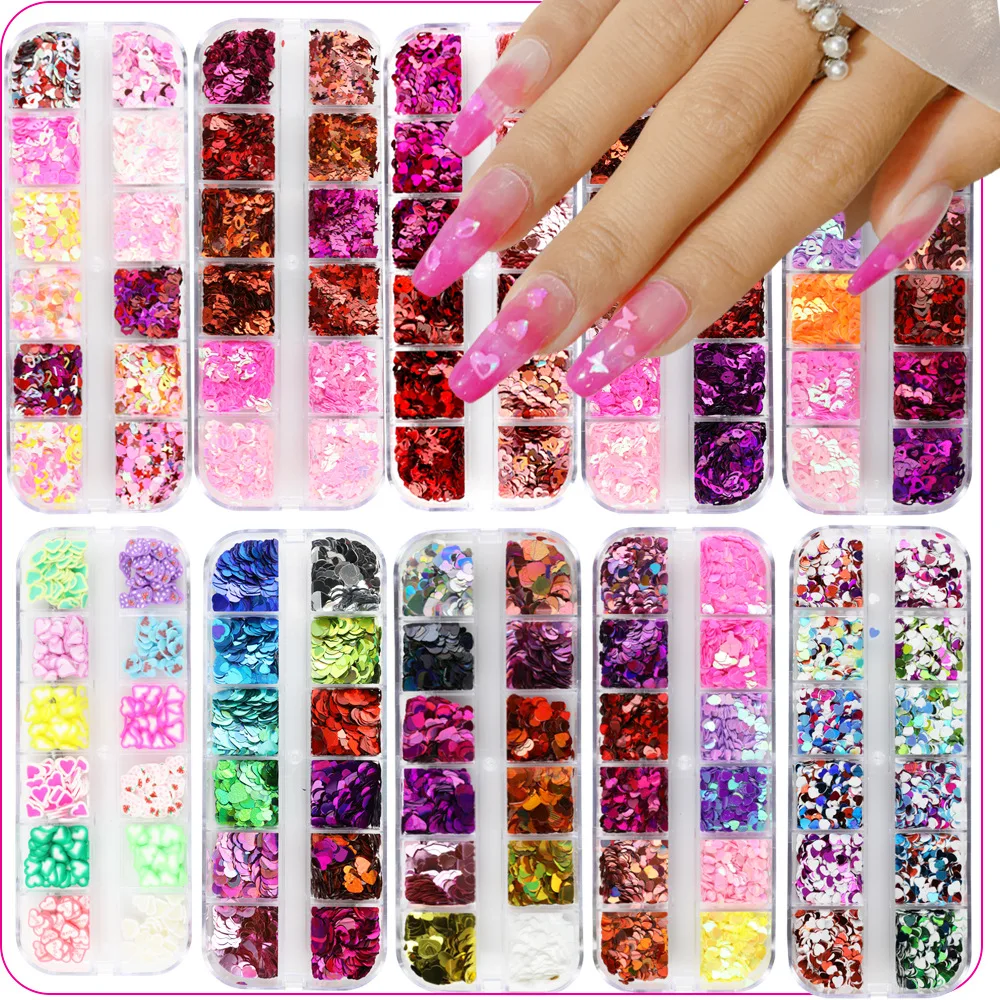 Buy MAPPERZ 144 Pcs Nail Art Stickers Sheets/ Waterproof Nail Art Self  Adhesive 3D Stickers-Multicolor Online at Best Prices in India - JioMart.