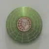 disque de couverture en plastique araignée verte