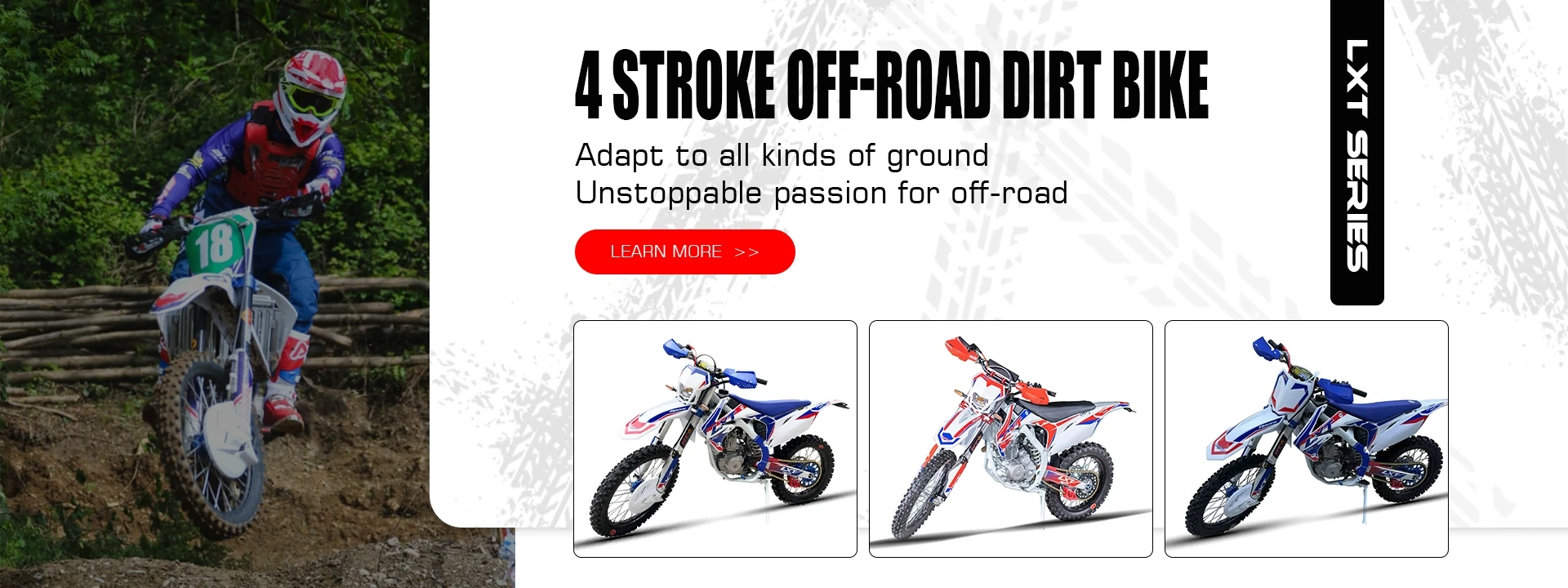 Lextra Factory Sell China Adult Offroad Motocross Enduro Dirt Bike