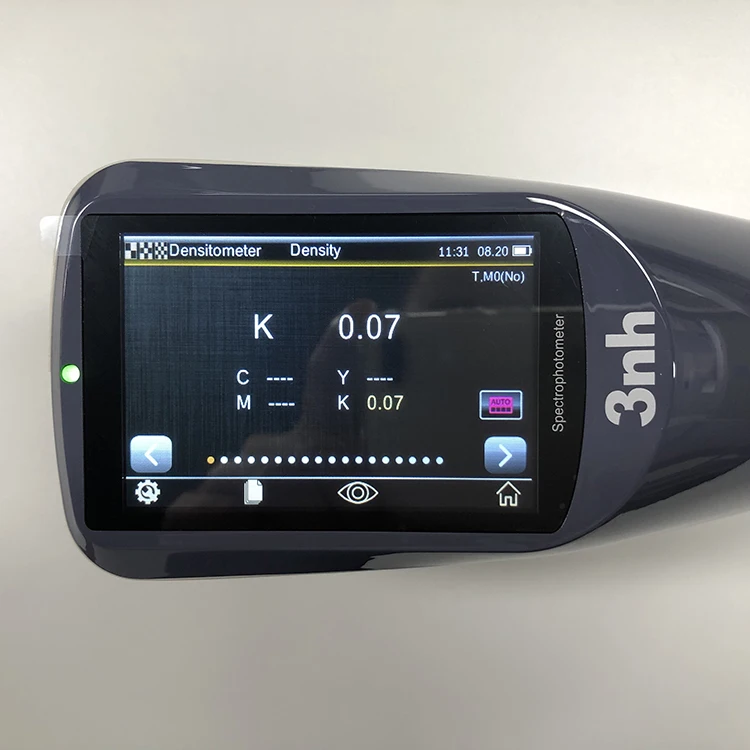 3nh YD5050 Spectro Densitometer for Printing Paper Industry Color Delta E Meter and Optical Density CMYK Measurement