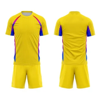 Custom Football Shirts Polyester Sublimation Design Classical Soccer Jersey