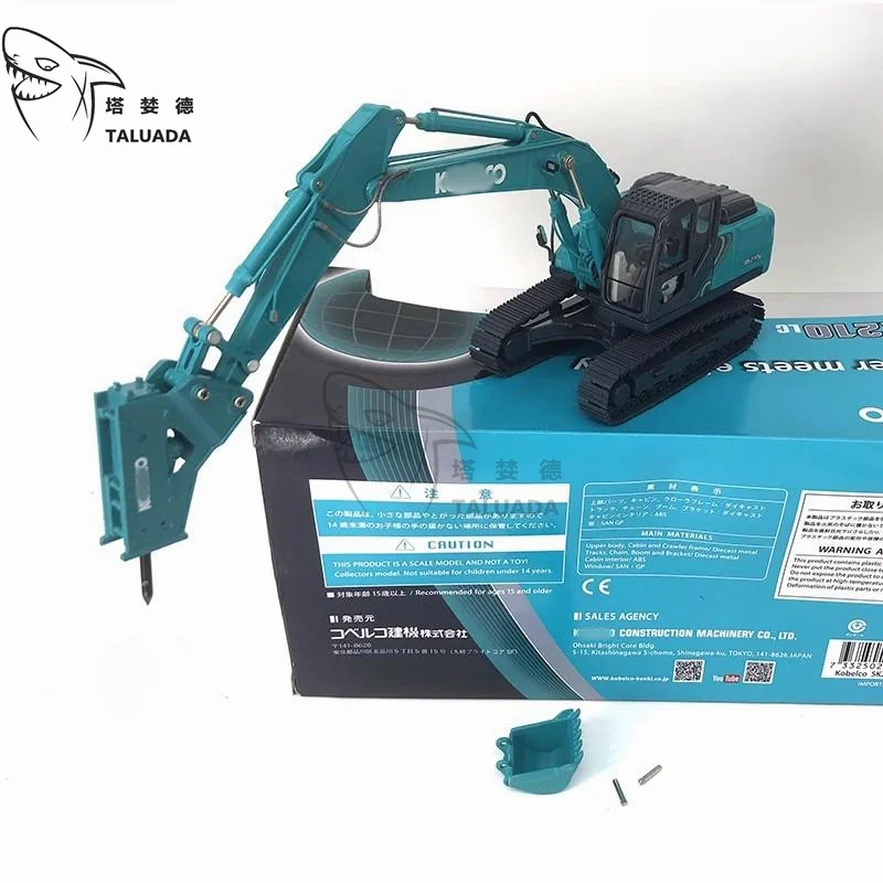 TALUADA KOBELCO Alloy 1:50 Scale SK210LC-10 Excavator Model