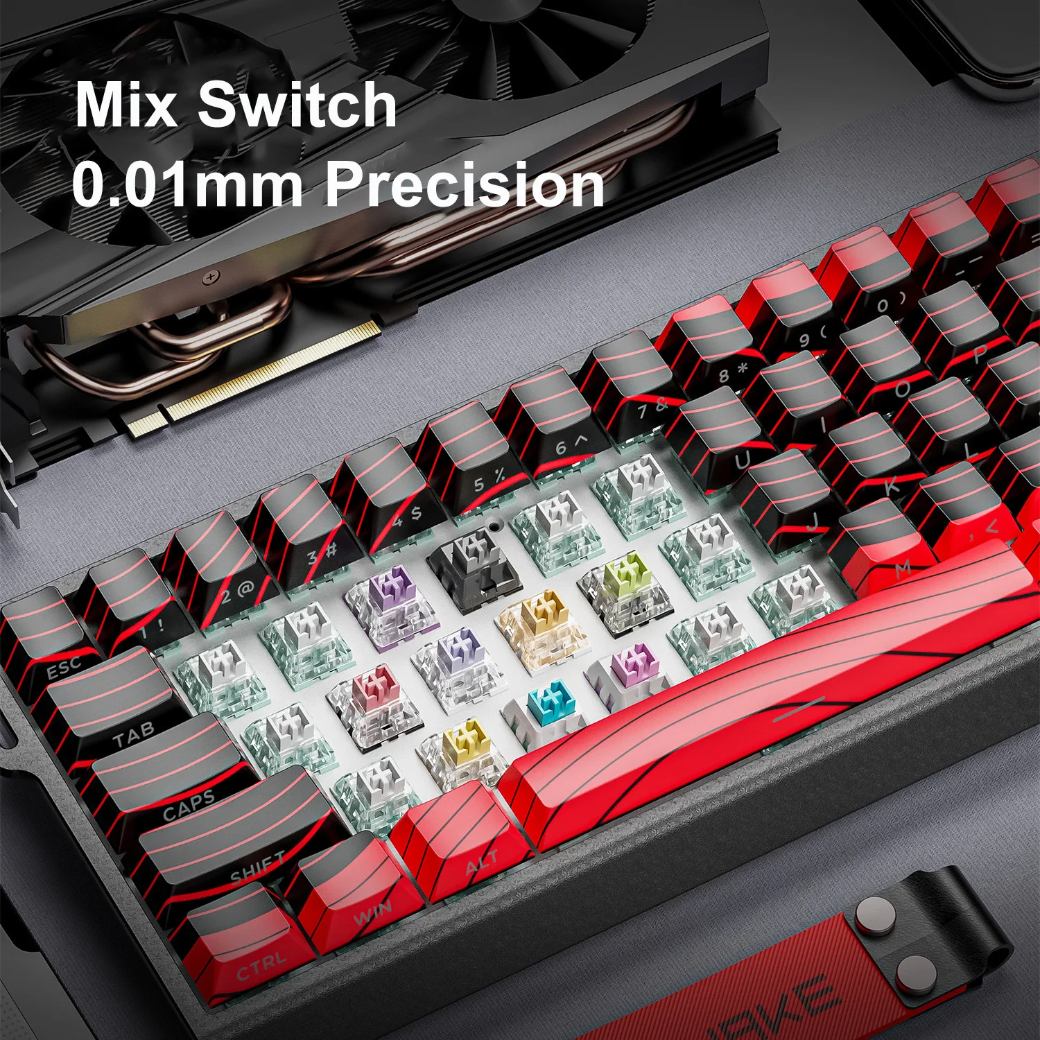 MAMBASNAKE X60HE 8K Magnetic Switch Keyboard for Gaming