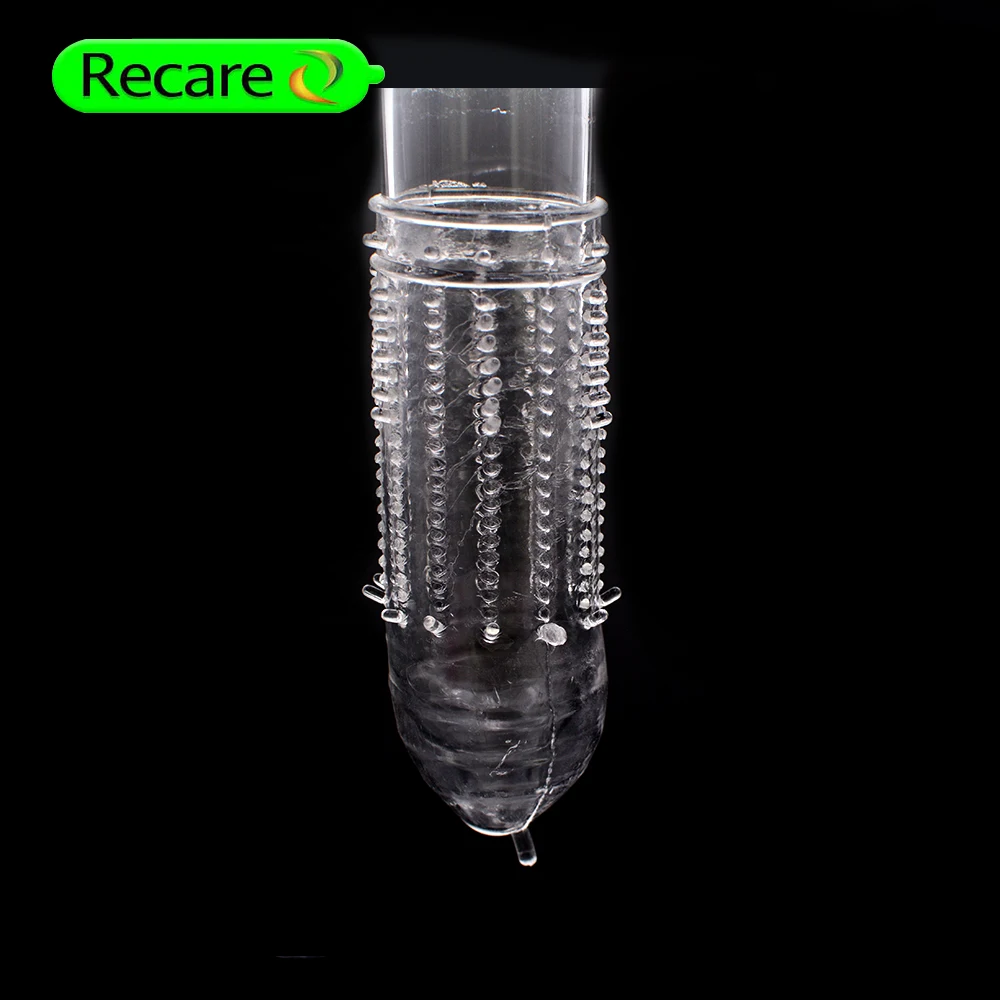 For Man with Dragon Head ultra Thin Penis Sleeve Condom