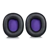 1 unidad de almohadilla de cuero proteico negro y morado