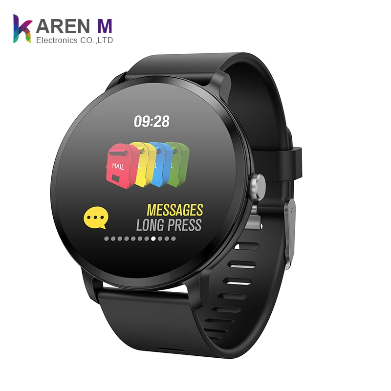 Heart Rate Blood Pressure Da Fit APP Smart Watch NFC Full Touch Screen  Smartwatch P8 with Real Time Heart Rate  China Smart Watch and Health Watch  price  MadeinChinacom