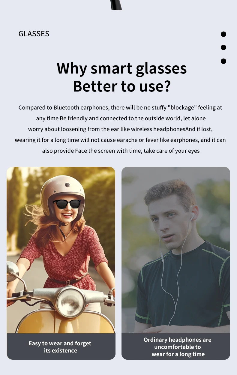 Welcome OEM Order, Factory Whole Selling 2025 Mz06 Audio Smart Glasses Music Touch Control Waterproof Hands-free Calls Sunglasses Voice Assistant Smart Wearable Headset - Buy Audio Smart Glasses sunglasses smart Wearable Headset