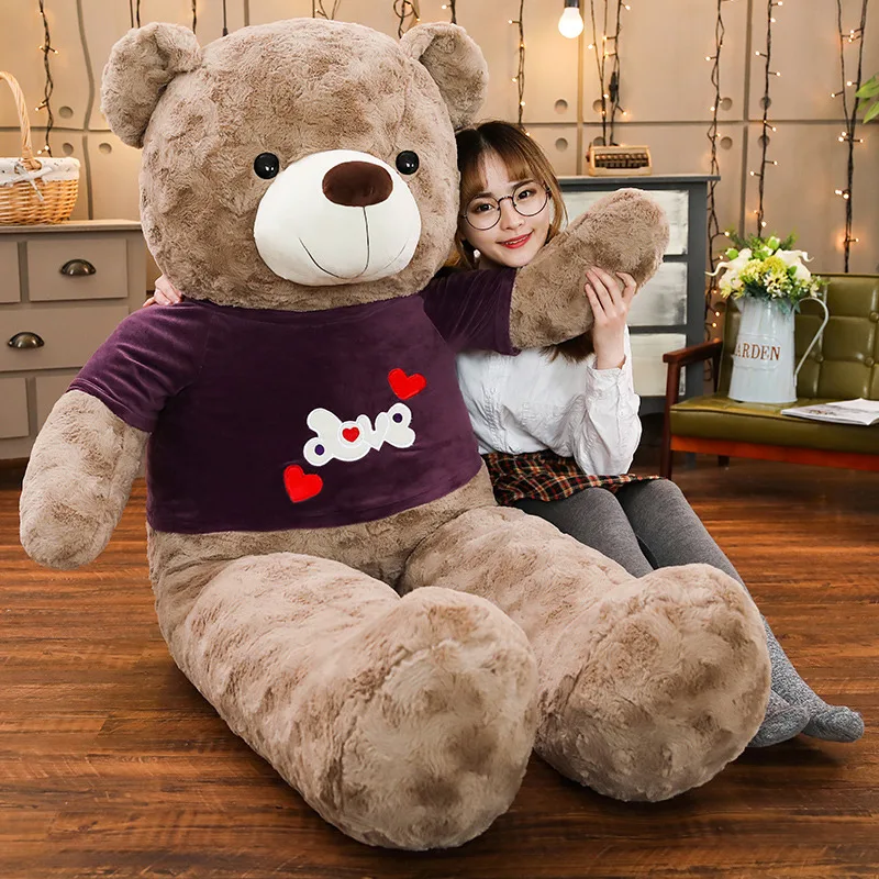 Custom Colorful Plush Teddy Bear Wearing Cowboy Clothing Popular PP Cotton Filled Teddy Bear