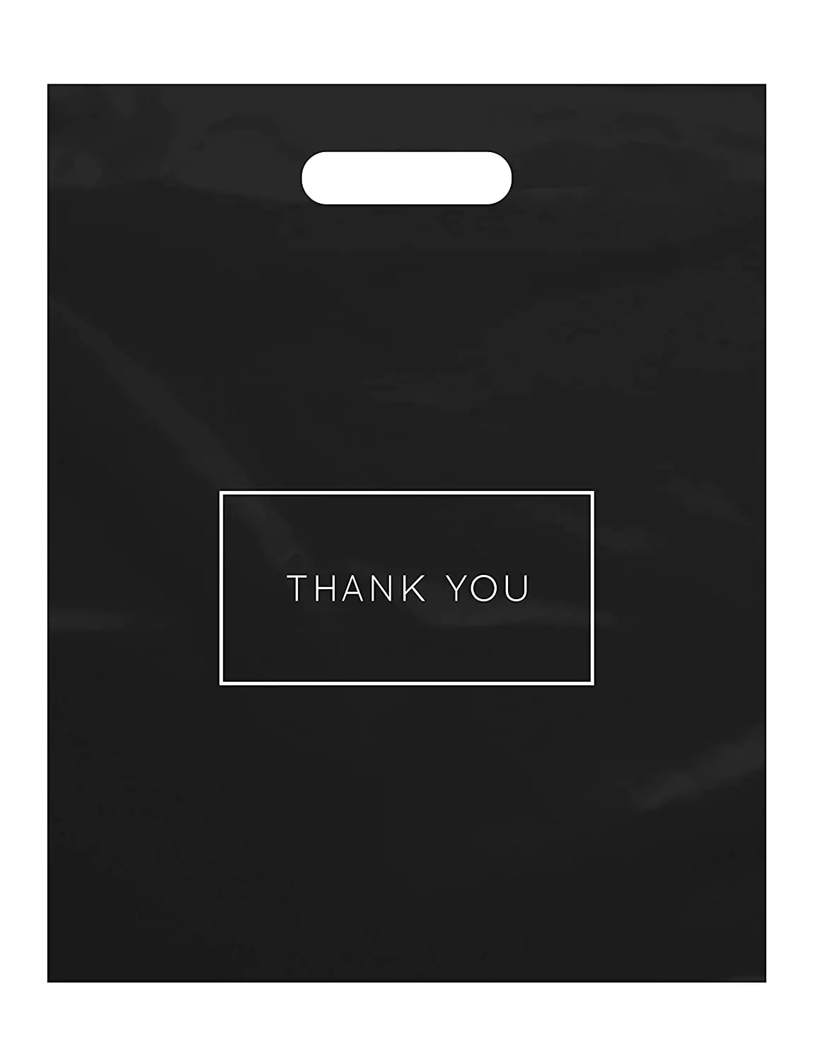 Custom Printed Logo Design Ldpe Hdpe Handle Plastic Bag Die Cut Bag Shopping Bag for Clothing Shoe Packing