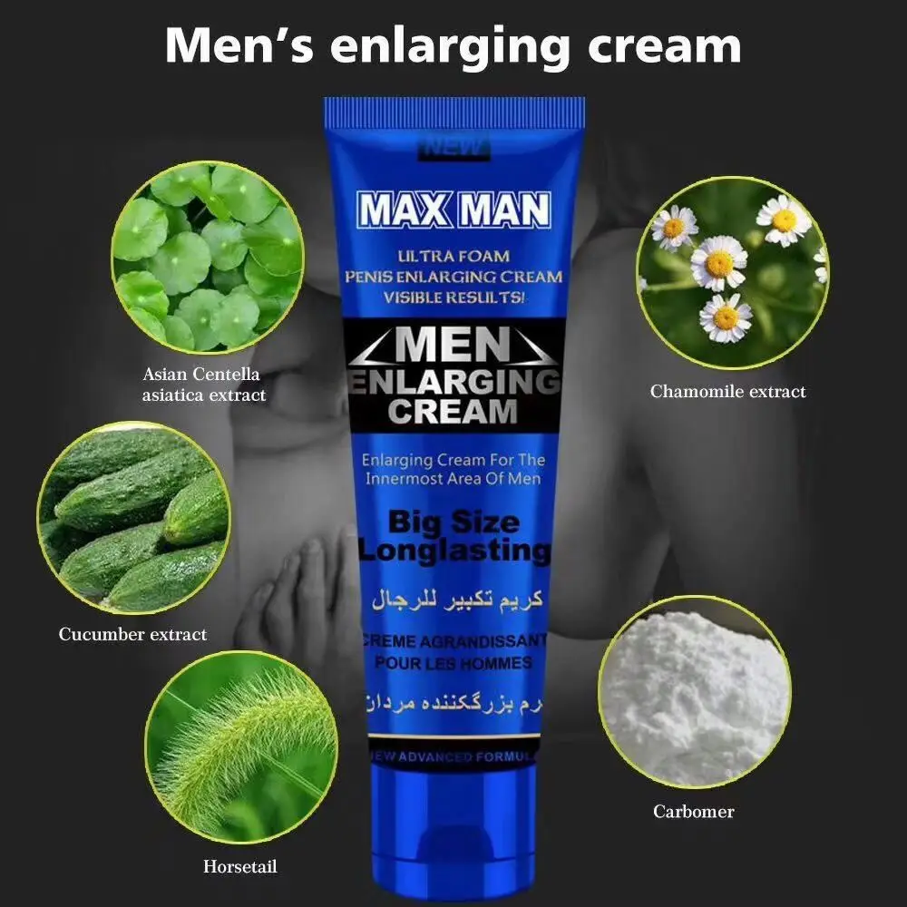 Original Max Man 50g Penis Enlargement Cream For Men Muslim Male