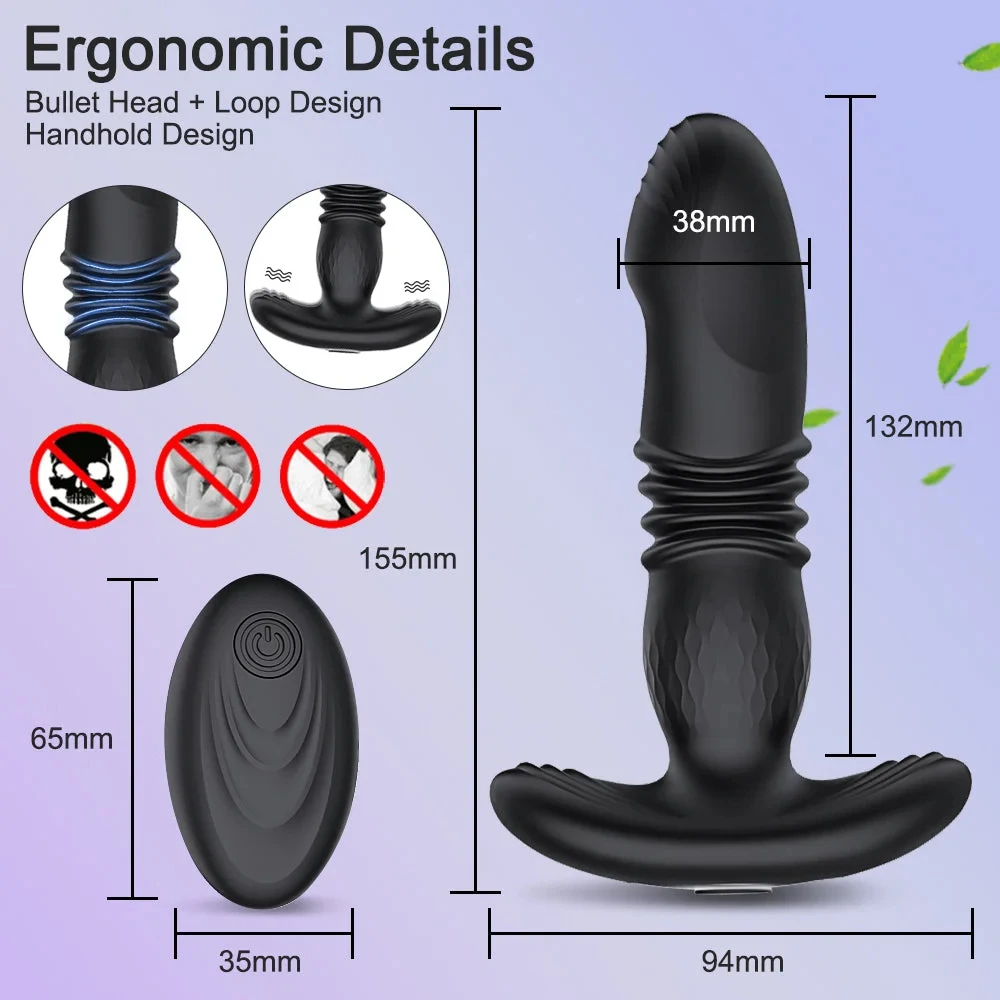 Telescopic Vibrating Butt Plug Anal Vibrator Wireless Remote Sex Toys for Men Women Anal Dildo Prostate Massager Men Butt Plug Telescopic Vibrating Butt Plug Anal Vibrator Wireless Remote Sex Toys for Men Women Anal Dildo Prostate Massager Men Butt Plug