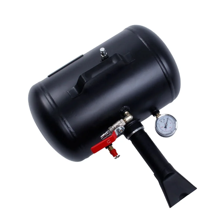 18L Tubeless tyre bead blaster with ball value on the rim