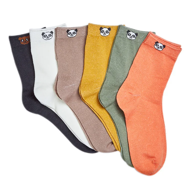 2025 оптом дешевые высококачественные хлопковые носки простой дизайн чулки для женщин
