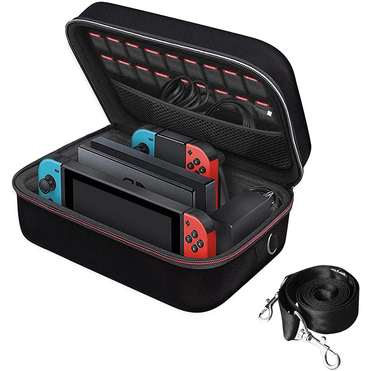Custom Protective EVA Hard waterproof Portable Travel 3DS Switch Case switch game Carrying storage case
