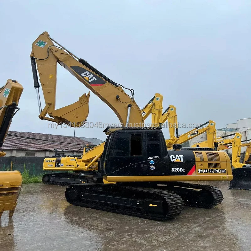 Original Caterpillar Cat320d Used Excavator In Uae Backhoe Crawler