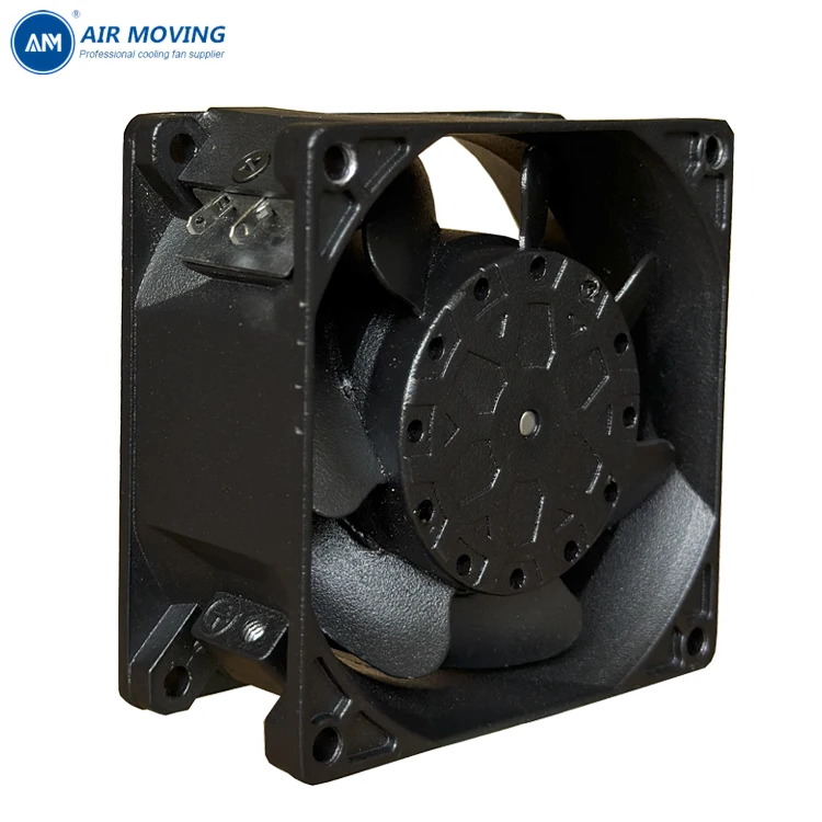 All Metal Axial Fan, AM8038H2X, 220-240V, 110V-115V, 80mm - detail 10