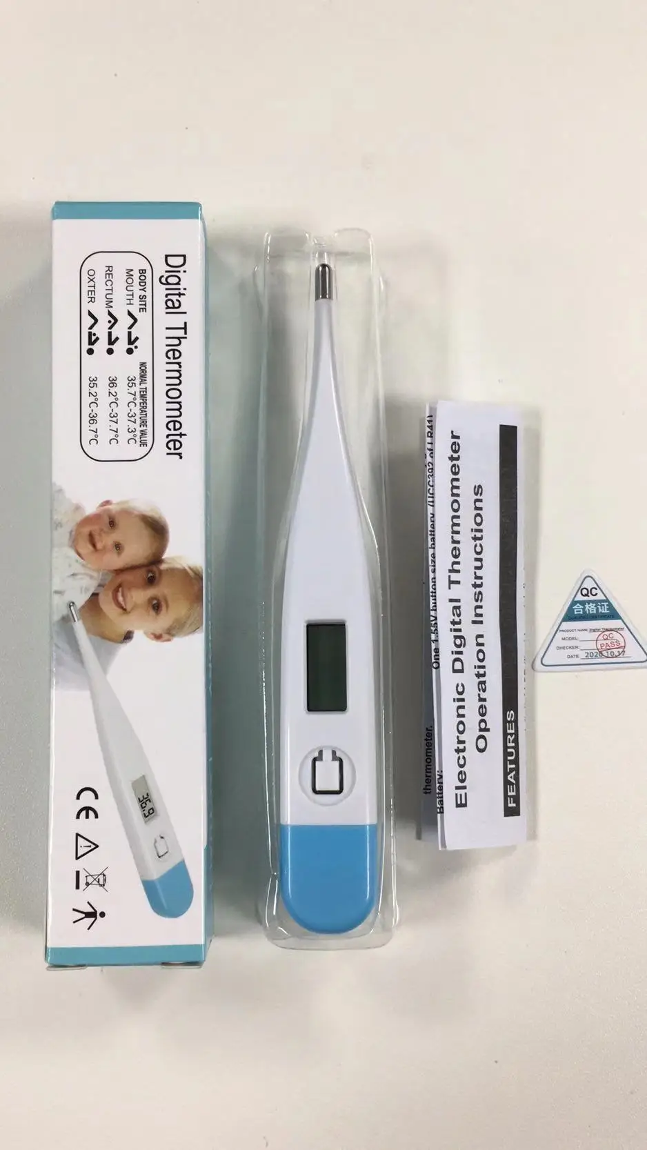 Manufacturer Digital Lcd Termometer/clincial Thermometer/baby Digital
