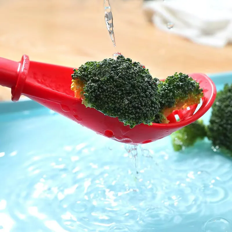 Comb-Shaped PP Plastic Eco-Friendly Kitchen Utensil-BBQ Spaghetti Noodles Pasta Home Cooking Dishwasher Freezer Safe Spoon for supplier