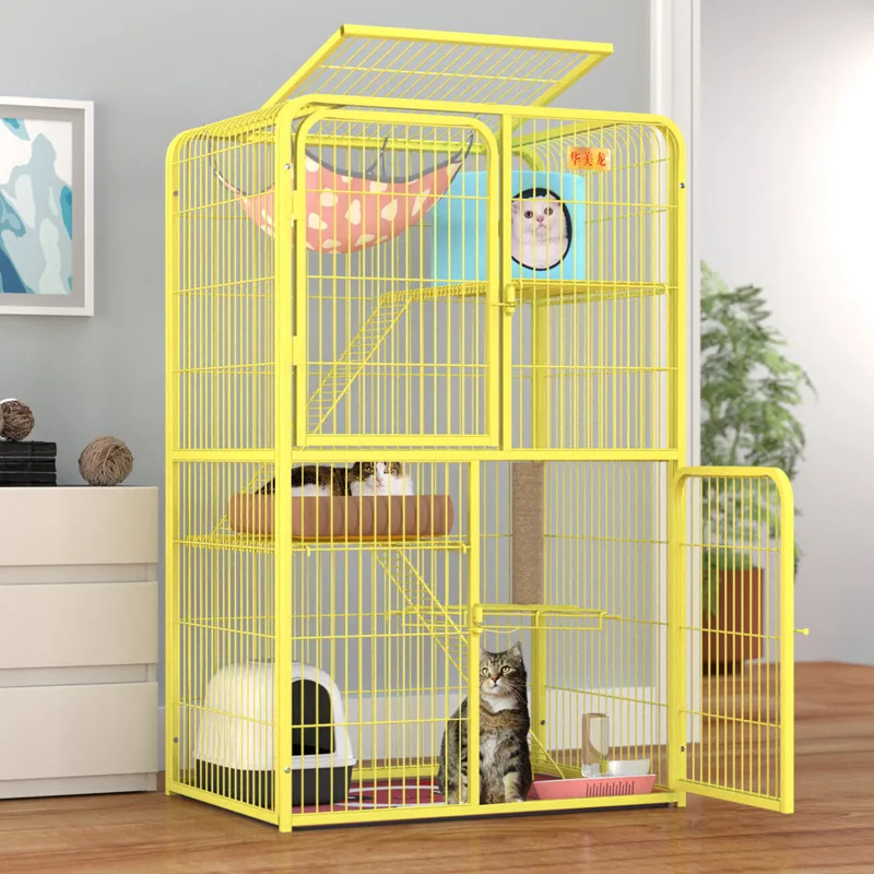 Three Layers Of The Cat Cage Hot Sale Cat Cages Collapsable Carriers