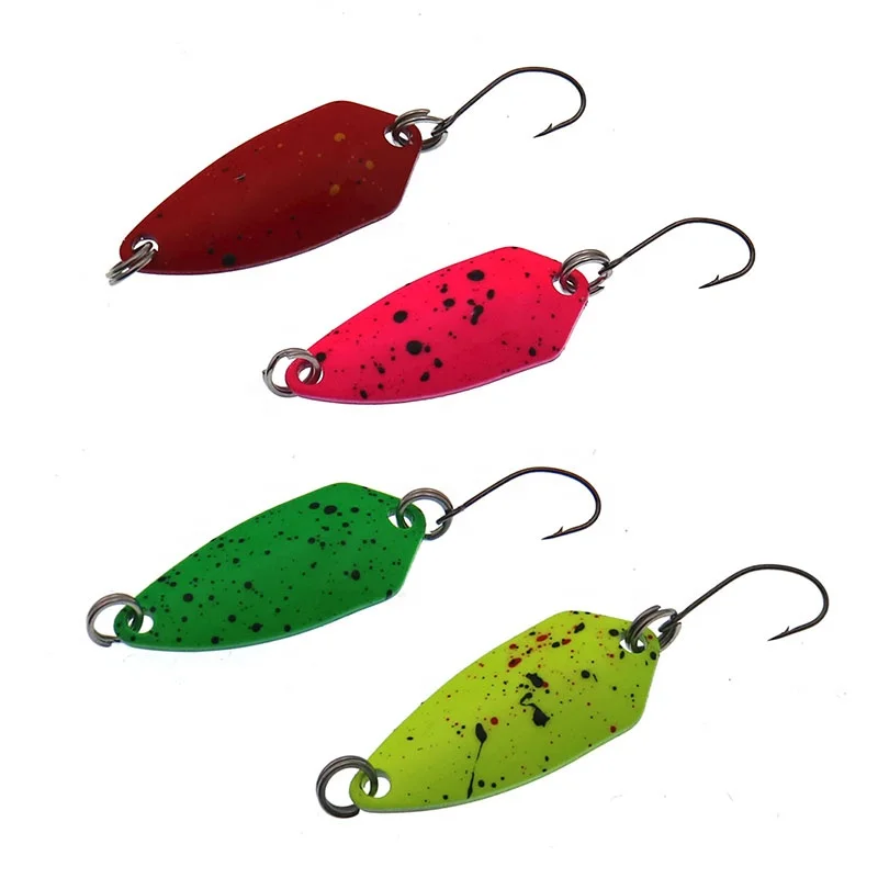 2.5g trout spoons hard bait trout