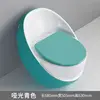 Matte cyan