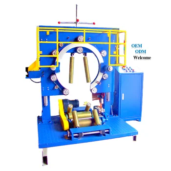Automatic Wrapping   Packing Packaging Machine Stretch Film For Tube Coil Tyres