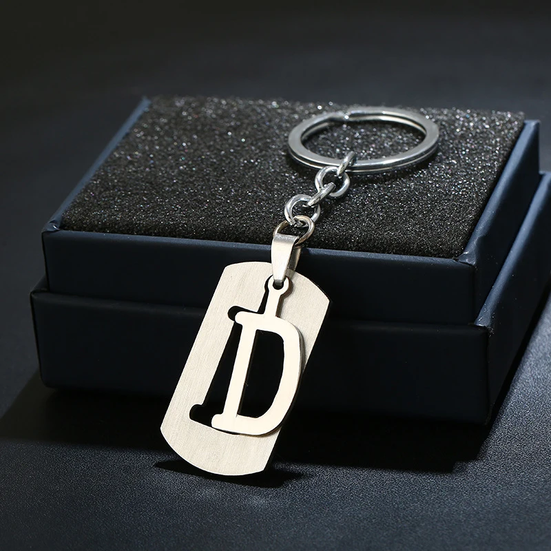 Diy A-z Letters Key Chain For Name 