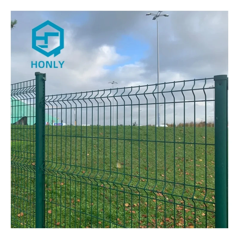 Modern Design Iron Net 3D Fence Waterproof Square Hole Wire Mesh Panels Welded Gate for Yard Driveway Security Square Fence Gate