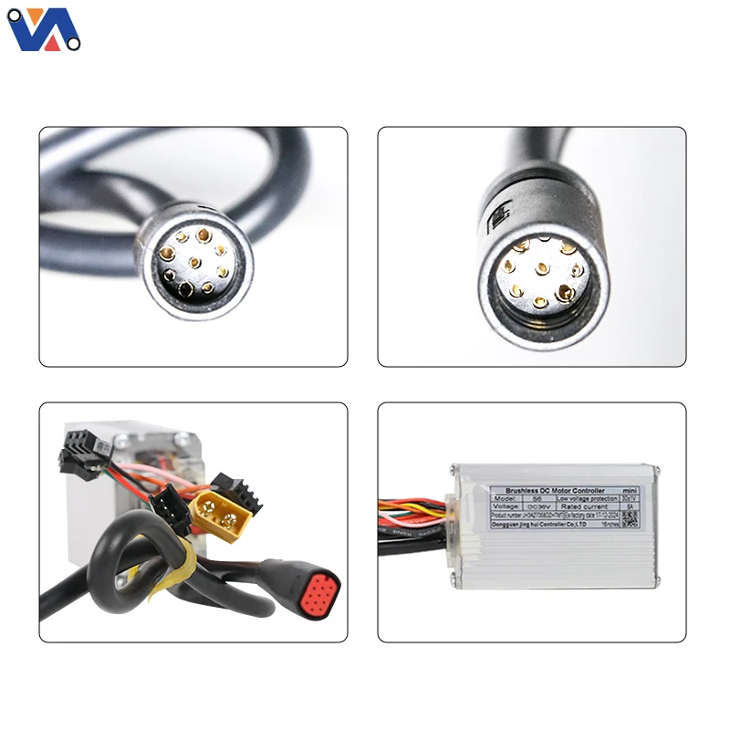 product new image factory wholesale 250w controller for ouxi v8 mini bicycle spare parts repair bicycle parts electric bike controller-5