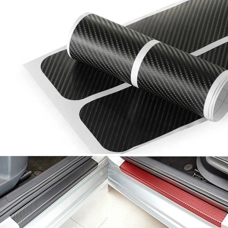 4 Pezzi Di Protezione Del Davanzale Della Portiera Dell'auto Adesivi In