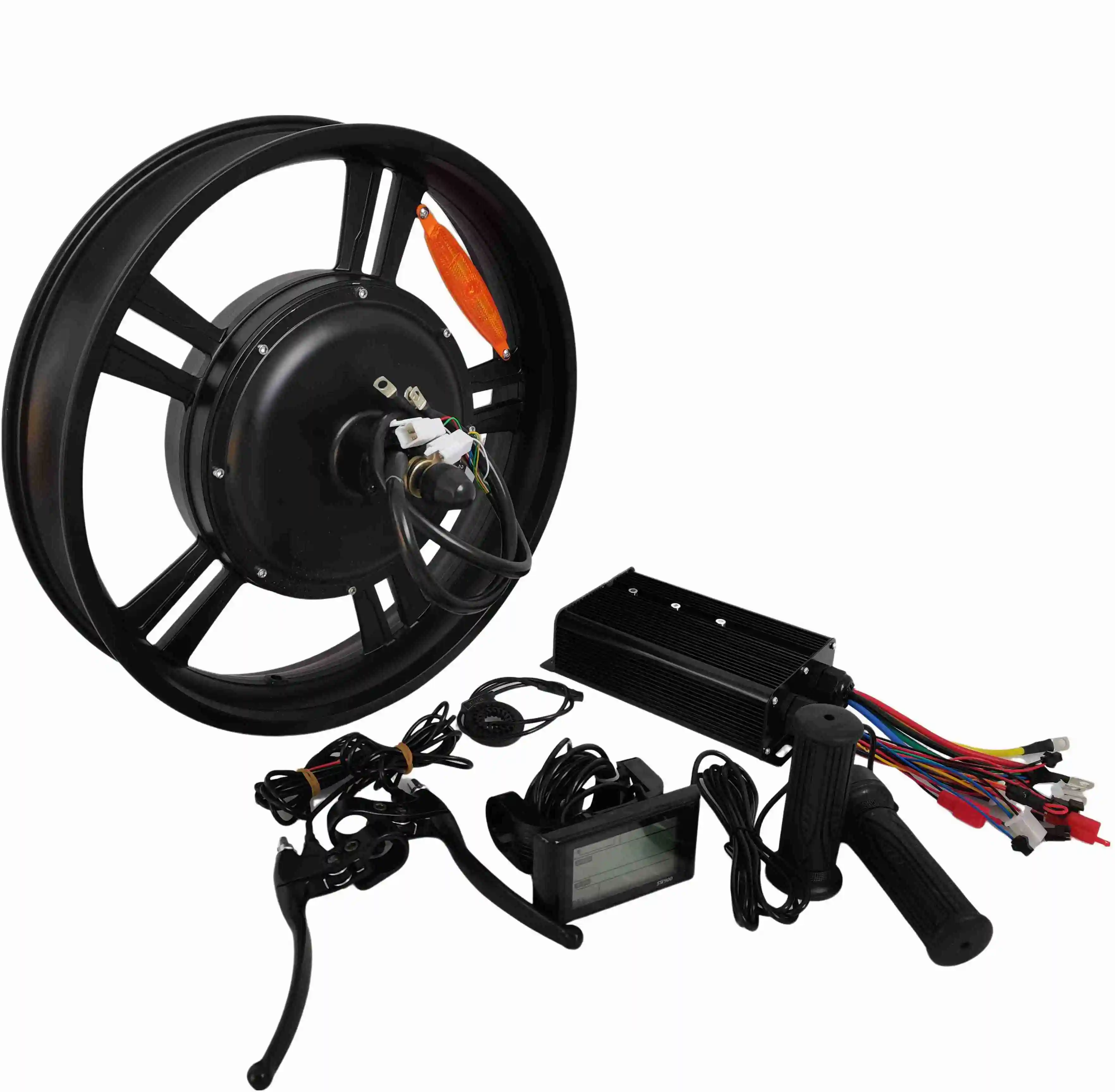 i motor electric bicycle kit & Battery Day6 Bikes Hall effect 3000W Integrated Motor in Wheel