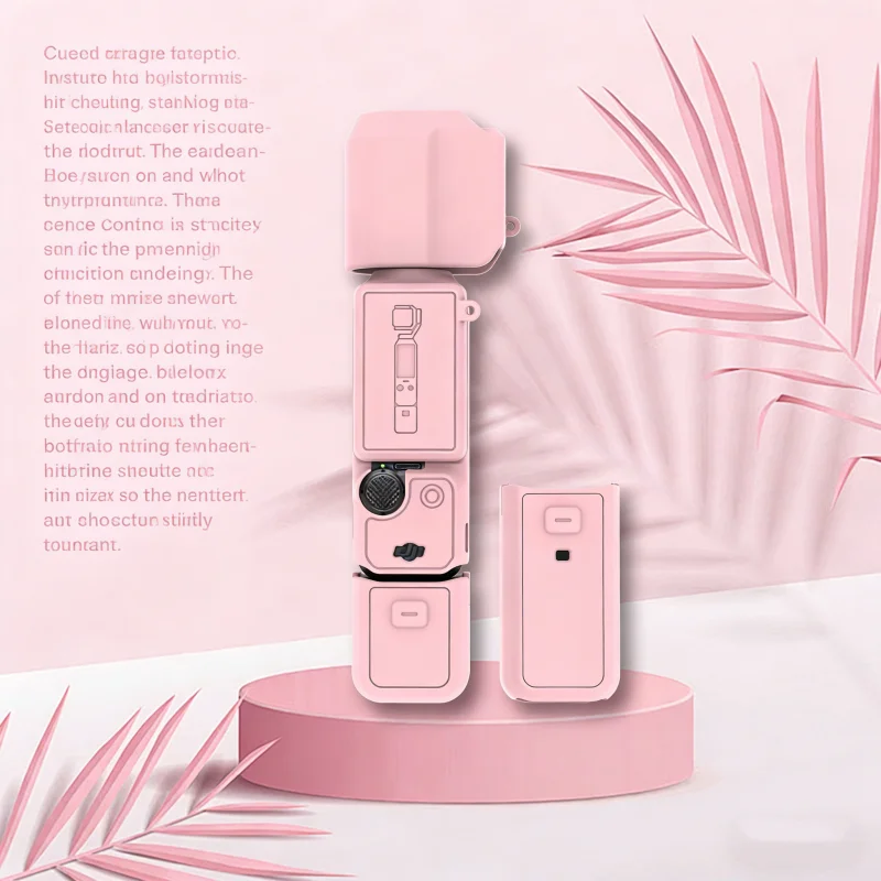 product silicone cover for dji osmo pocket 3 protective case scratch resistant sleeve for dji osmo pocket 3 portable combo accessories-5