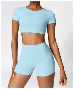 TOPKO High Quality   Women's Brushed Skinny Yoga Shorts High-waist Tummy Gym Pants Hip Lifting, Running Shorts