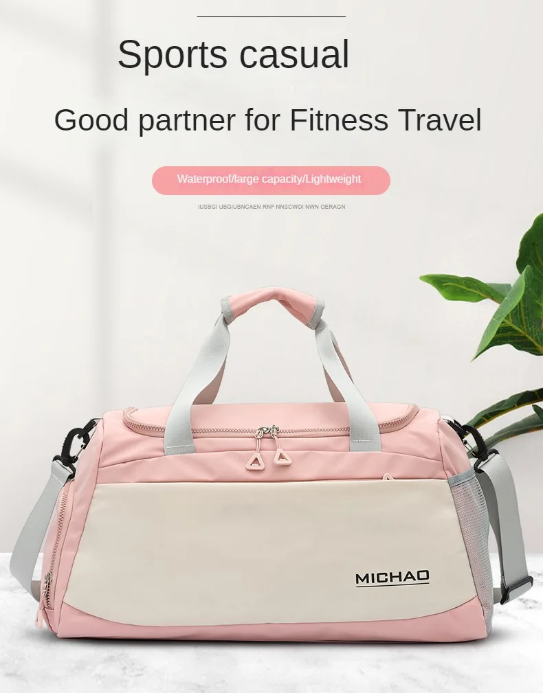 Large Capacity Fashion Portable Travel Bag Lightweight Gym Bag - Buy ...