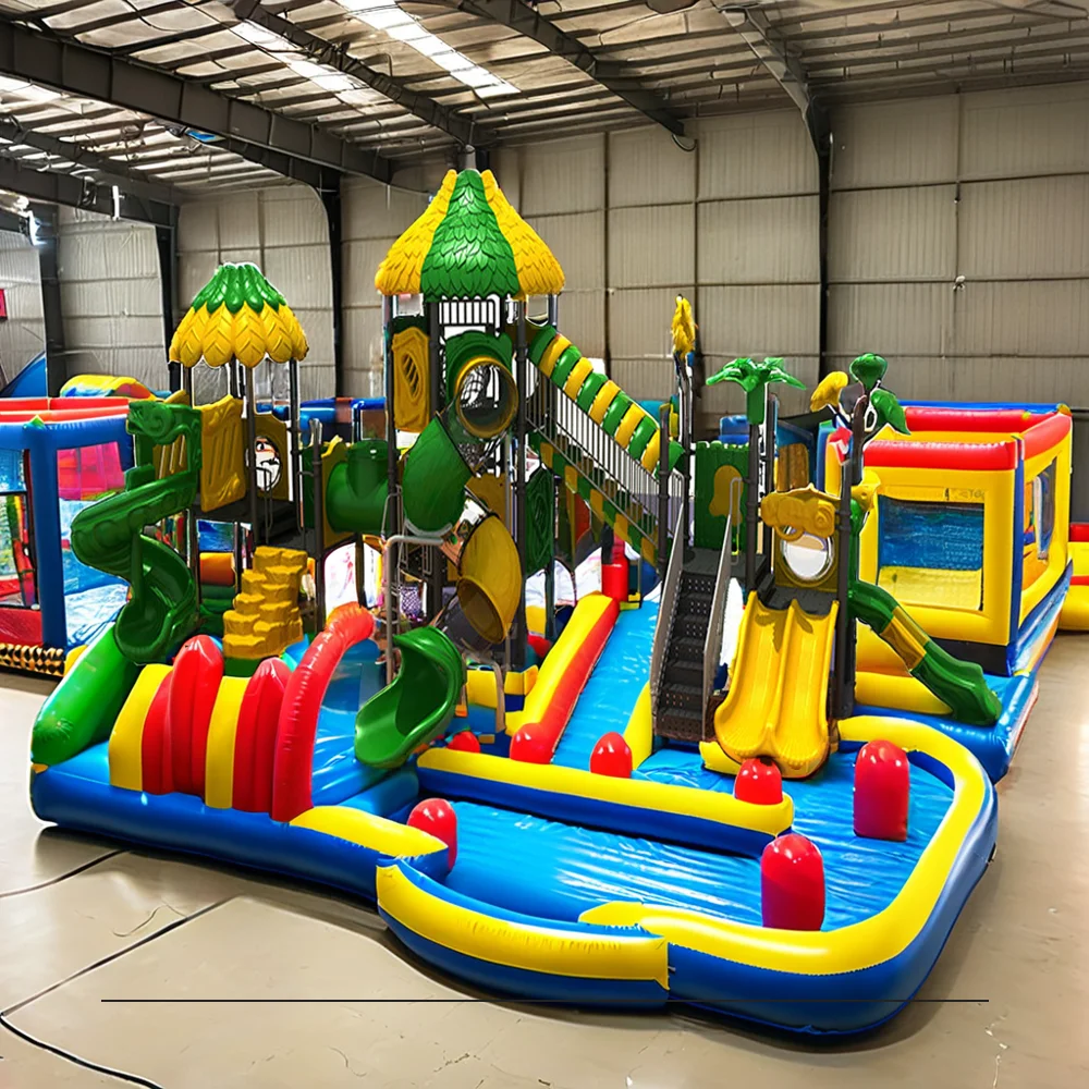 Kompan Mini Playground Equipment with LLDPE Slides for Kids in Residential Sports Park Airport & Amusement Occasions