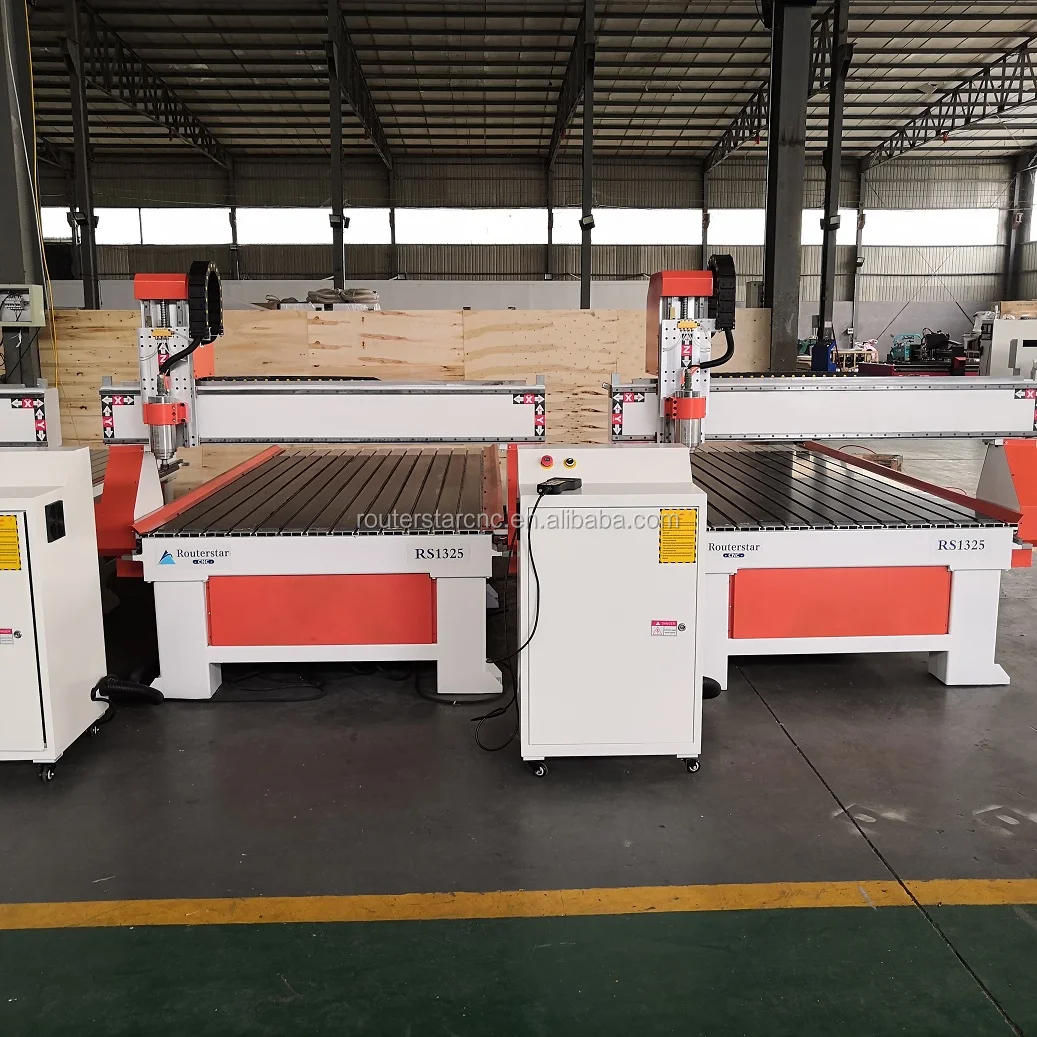 With NK105 CNC Controller 1325 Router Cutting Machine T Slot Table