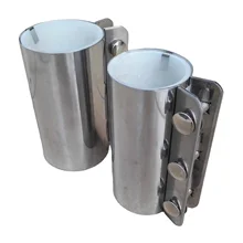 Stainless Steel 201 Pneumatic Conveying Systems Compression Straight Coupling for Joining Pipe and Tubing