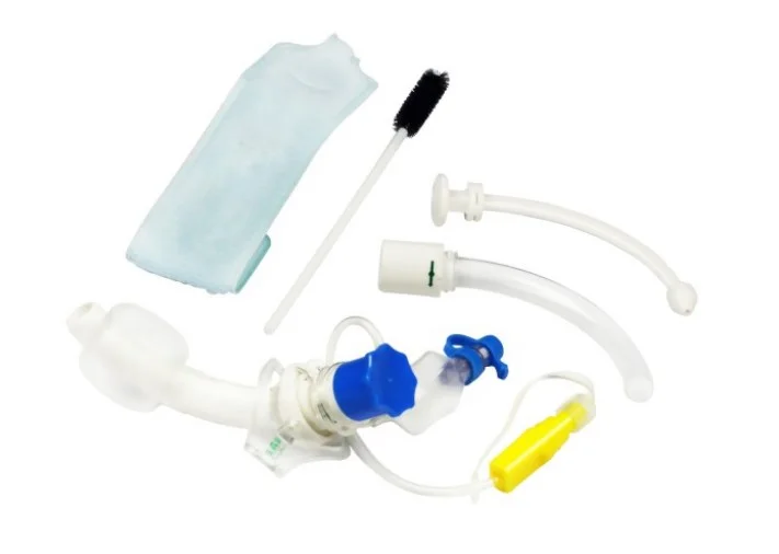 Medical Cuffed Tracheostomy Tube Kit Inner Cannula Quality soft thermal sensitive material details