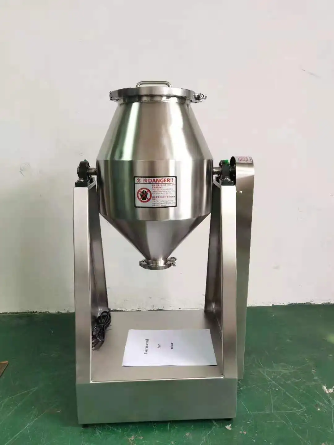 Food Chemical Industry Mixing Machine Stainless Steel 304/316 Small Powder  Mixer